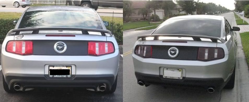 2011 mustang online tail lights